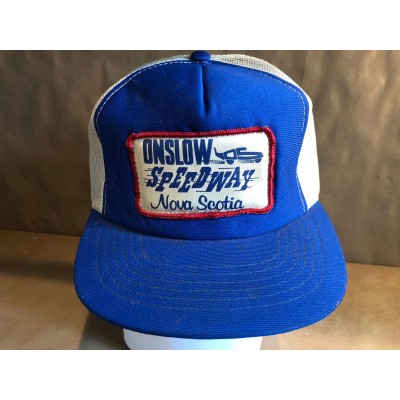 Vintage Snapback Onslow Speedway Mesh Trucking Trucker Hat Cap Youngan Canada  eb-13270357